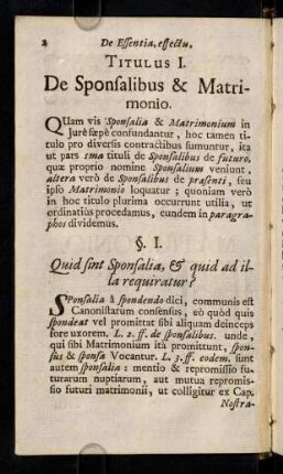 2-88, Titulus I