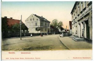 Rauscha. Bahnhofstraße