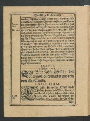 Textus. I. Johan. v. 8.