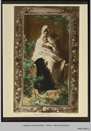 Madonna mit Kind und Ölzweigen - Quasi oliva speciosa in campis