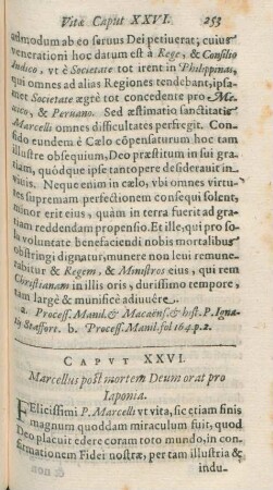 Caput XXVI. Marcellus post mortem Deum orat pro Japonia