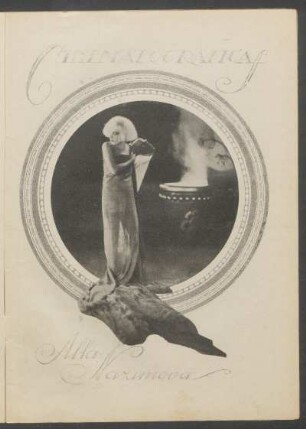 Cinematográficas - [Fotografía] : [Fotografía de] Alla Nazimova