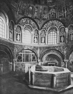 Ravenna, S. Giovanni in fonte, Baptisterium der Orthodoxen