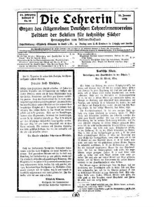 Luise Titzschkau : [Nachruf]