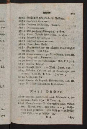 151-156, Hohe Bücher.
