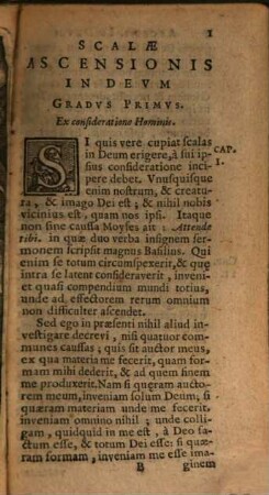 De ascensione mentis in Deum per scalas rerum creatarum opusculum Roberti Cardinalis Bellarmini ...
