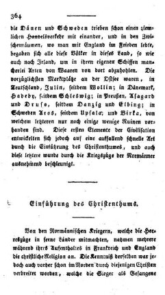Einführung des Christenthums