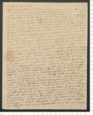 Brief von Adelbert von Chamisso und Dietrich Franz Leonhard von Schlechtendal an Christian Gottfried Ehrenberg und Friedrich Wilhelm Hemprich