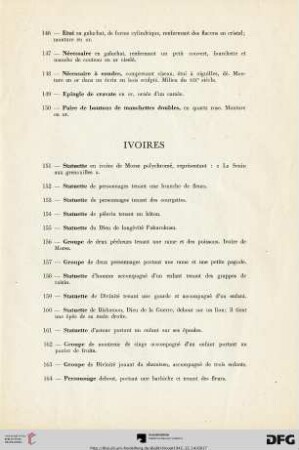 Ivoires (Nr. 151-178)