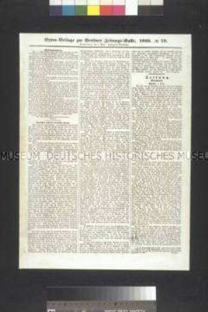 Extrablatt: Berliner Zeitungs-Halle, Nr. 79; Berlin, 1. April 1848