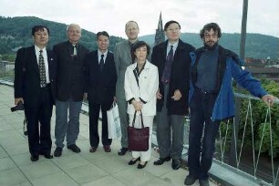 Freiburg im Breisgau: Chinesische Delegation bei dem Vize-Rektor der Universität