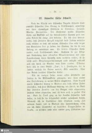 III. Schwester Käthe Schmidt