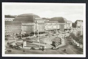 Messestadt Leipzig. Hauptbahnhof