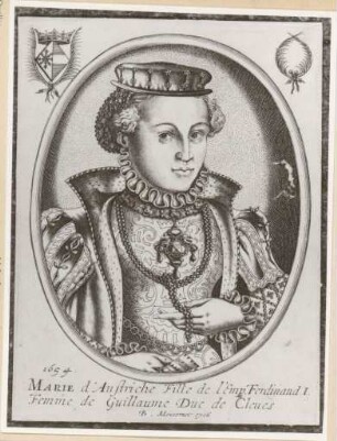 Maria (1531 - 1581), Erzherzogin von Österreich, Herzogin von Jülich-Kleve-Berg