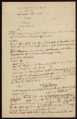 [Briefentwurf von B. Riemann an Unbekannt]