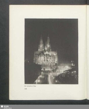 Der beleuchtete Dom