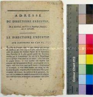 Adresse Du Directoire Exécutif