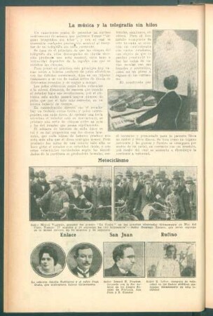 La música y la telegrafía sin hilos
