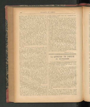 La Question de L'Opium au Se-Tchouen.