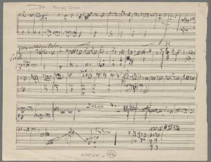 Sinfonie Nr. 10 . Skizzen - BSB Mus.ms. 22747
