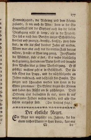 Der ehrliche Neger