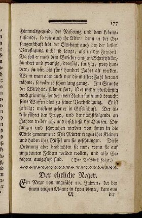 Der ehrliche Neger