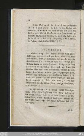 Ueberschrift.