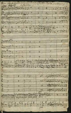 Salve dulcis salvator; S, orch, bc