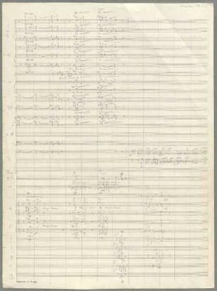 Symphonies, orch, Excerpts - BSB Mus.ms. 17515 : [without collection title]