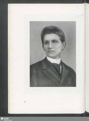 Stefan George. Jugendbildnis