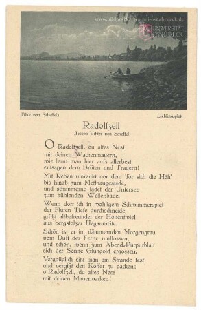 Radolfzell - O Radolfzell, du altes Nest
