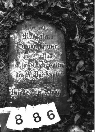 Grabstein 886