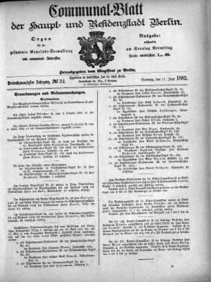1882,24: No. 24, 11. Juni 1882