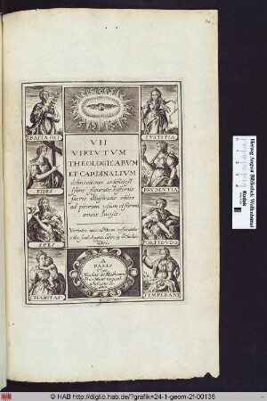Septem virtutum theologicarum et cardinalium.