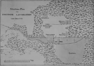 Lauchhammer, Eisenwerk, Grafik