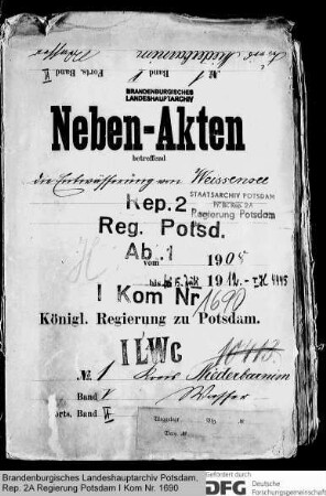 Be- und Entwässerung von Weißensee