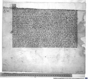 Bulla indulgentiarum Pastoris aeterni. Rom, 1479.10.07.