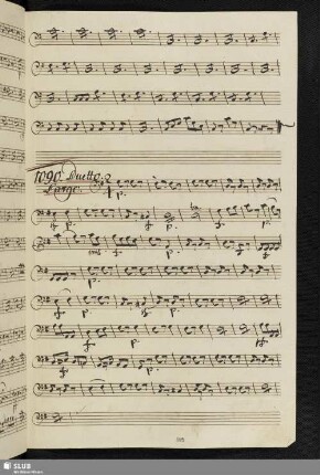 1090. Duetto: Bettina vezzosina / Paisiello, G.