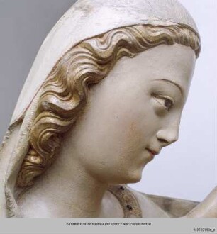 Madonna mit Kind : Kopf der Madonna