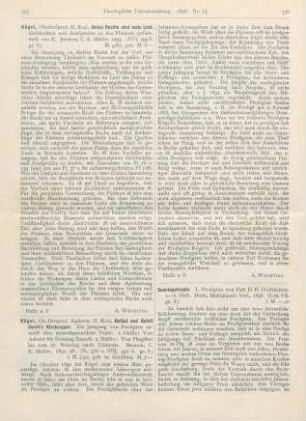 356-357 [Rezension] Sonntagsfreude