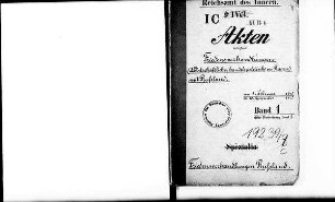 Friedensverhandlungen mit Russland.- Wirtschaftliche und handelspolitische Fragen: Bd. 1