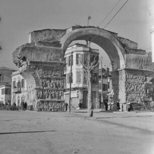 Griechenland. Thessaloniki. Galeriusbogen in Thessaloniki.