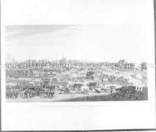 Schlacht bei Leipzig am 19. Oktober 1813