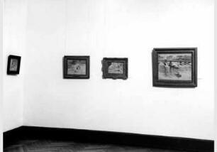 Blick in die Ausstellung "Robert Sterl 1867-1932 - Das Werk des Malers" vom 15. Dez. 1983 - 18. März 1984 in der Nationalgalerie