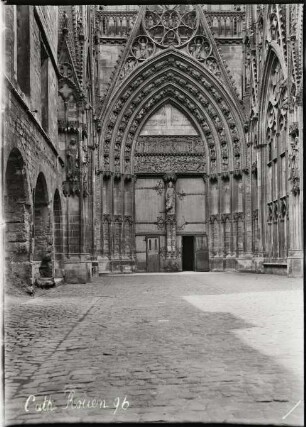 Rouen, Kathedrale Notre-Dame, Portal zum Cour des Libraires