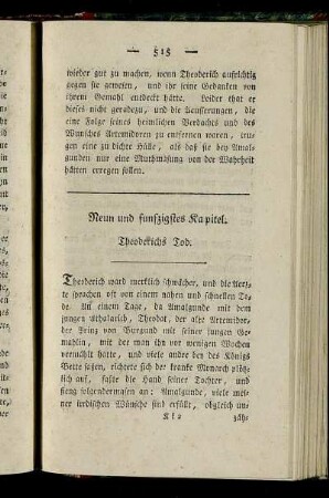 Neun und fünfzigstes Kapitel. - Drey und sechzigstes Kapitel.
