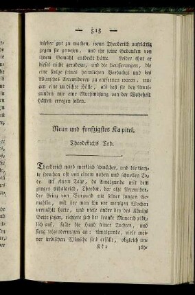 Neun und fünfzigstes Kapitel. - Drey und sechzigstes Kapitel.