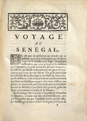 Histoire naturelle du Sénégal : coquillages ; avec la relation abrégée d'un voyage fait en ce pays, pendant les années 1749, 50, 51, 52 & 53
