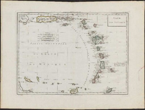 Carte Des Antilles