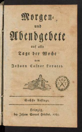 1-120, Morgen- und Abendgebete